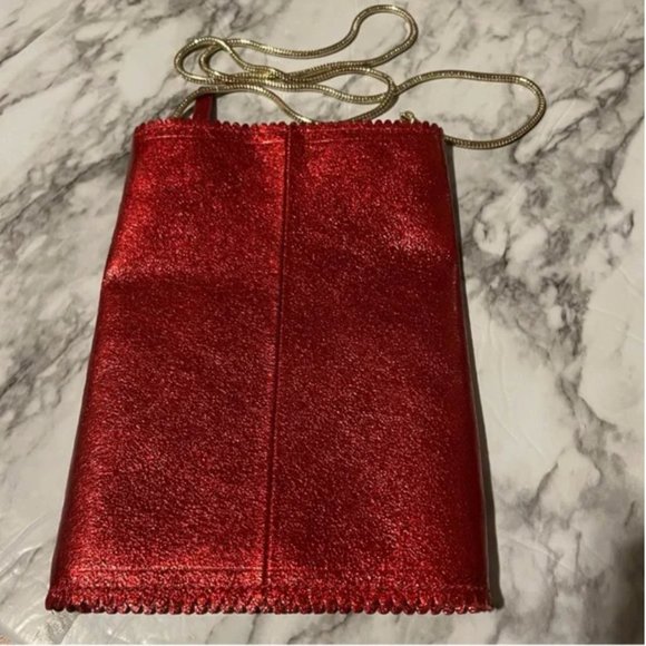 Kate Spade novelty Haute Stuff Hot Sauce Shoulder bag crossbody purse clutch nwo - Picture 9 of 14